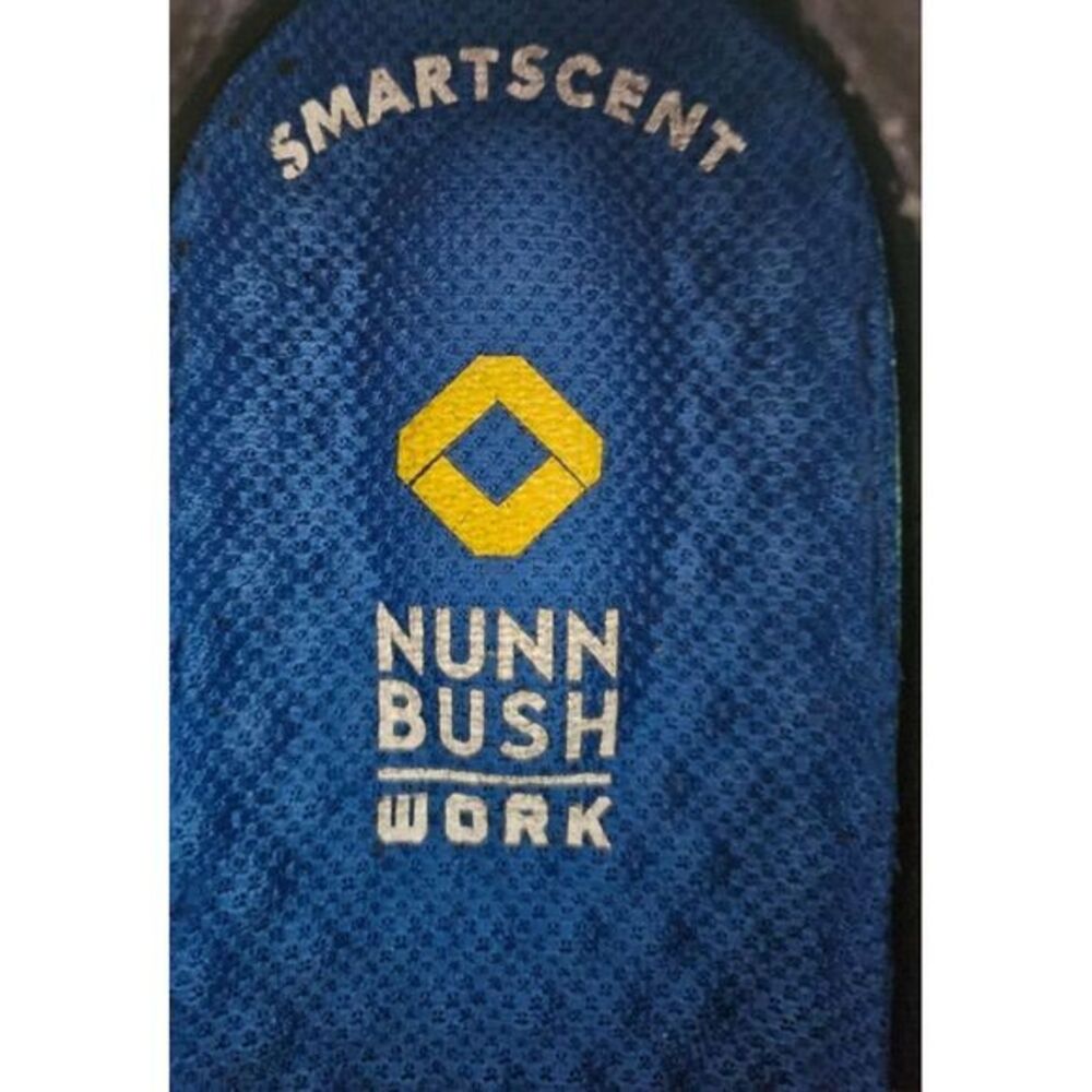 Nunn Bush Wade Work Moc Toe Slip-On Shoes, Black, Men's 9.5 - Picture 8 of 9